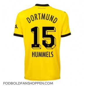 Borussia Dortmund Mats Hummels #15 Hjemmebanetrøje Dame 2023-24 Kortærmet